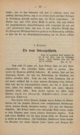 3. Kapitel. Die treue Lebensgefährtin