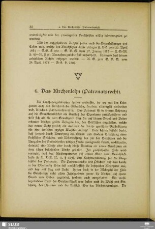 6. Das Kirchenlehn (Patronatsrecht)