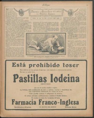Buenos Aires hace 60 años : Del 13 al 19 de junio de 1870