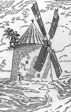 Sohland a. Rotstein. Holländermühle, aus: Niederschlesische Heimatblätter vom 6.4.1935 (Nr. 14)