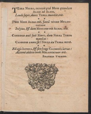 Terra Nigra ...