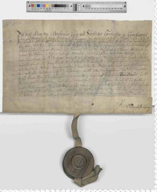 J. A. von Oldershausen belehnt Chr. G. von Dassel u.a. mit Kolbenhagen.