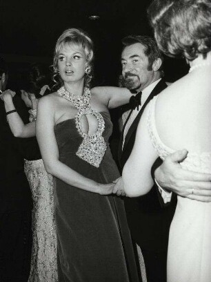 Presseball 70, Barbara Valentin + Gatte Dr. Reichert