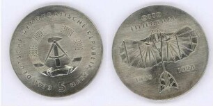 Silbermünze Lilienthal