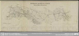 General Karte und Profil der Rhein-Weser-Eisenbahn