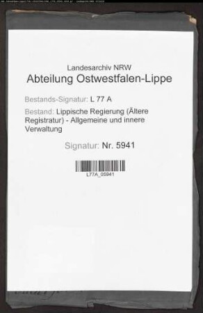 Prüfungsgesuch des Dr. med. G. Schiff aus Heidenoldendorf