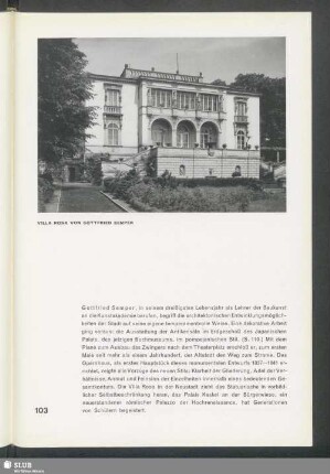 Villa Rosa von Gottfried Semper