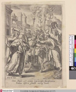 [Paulus und Barnabas in Lystra; Paul and Barnabas at Lystra]