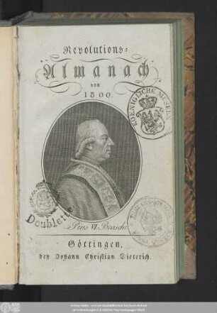 1800: Revolutions-Almanach