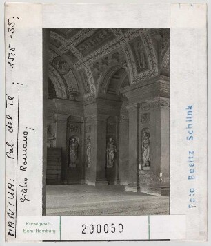 Mantua: Palazzo del Tè, Loggia. Giulio Romano
