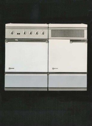 Neff Elektroherd "1734" und Ölbeistellherd "9705" von Armin Bohnet