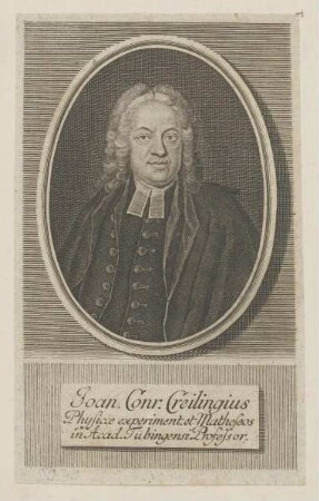 Bildnis des Joan. Conr. Creilingius
