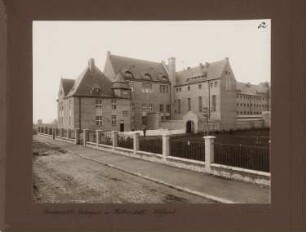 Landgericht und Gefängnis, Halberstadt: Hofseite