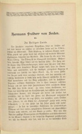 Hermann Freiherr von Soden