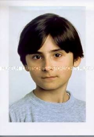 "Mirko" aus der Serie: Kinder einer Schulklasse, Portraits 1990-1998
