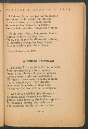 A Emilio Castelar
