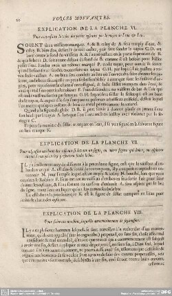 EXPLICATION DE LA PLANCHE VIII. Pour faire une machine, laquelle aura mouvement de soy-mesme.