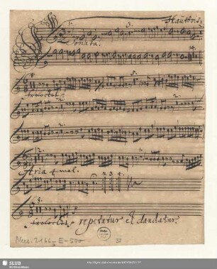 Hautbois 2. [transp.]
