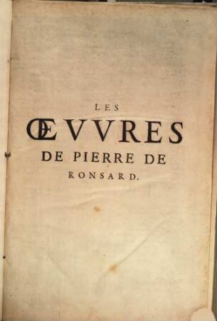 Oeuvres, 1