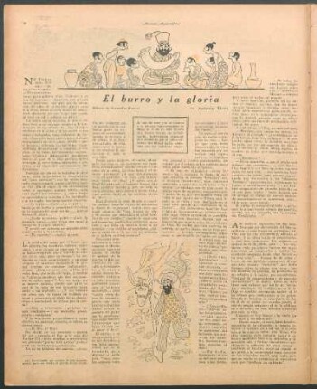 El burro y la gloria
