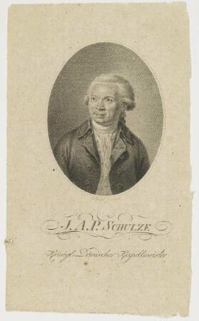 Bildnis des J. A. P. Schulze