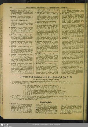 Obergerichtsvollzieher und Gerichtsvollzieher kr. A. für den Amtsgerichtsbezirk in Görlitz