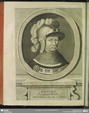 Eduard. Printz von Wallis, Eduards des III. Sohn