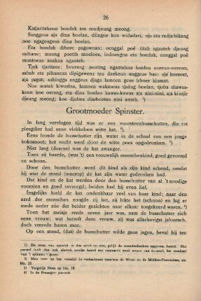 Grootmoeder spinster