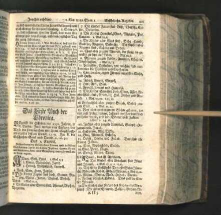 Das Erste Buch der Chronica. [ - Das Andere Buch der Chronica.]