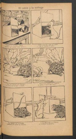 El ratón y la tortuga - [Cómic]