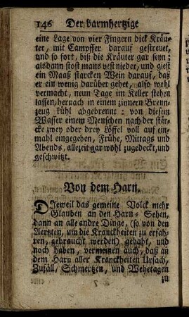 Von dem Harn