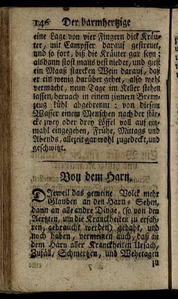 Von dem Harn