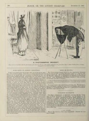 A photographic incident