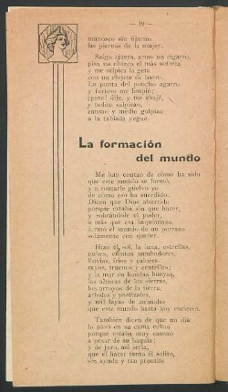 La formación del mundo