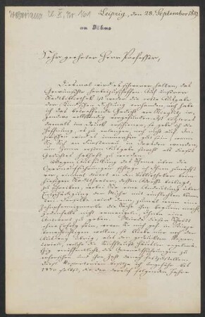 Brief an Friedrich Wilhelm Jähns : 28.09.1879