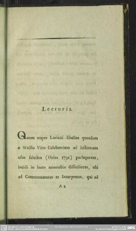 Lecturis