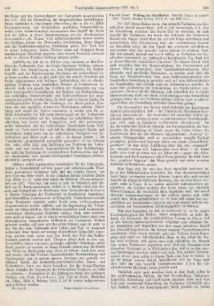 544-545 [Rezension] Forel, Oscar, Einklang der Geschlechter