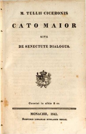 Cato Maior et Laelius