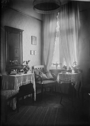 Wohnraum der Fotografin
