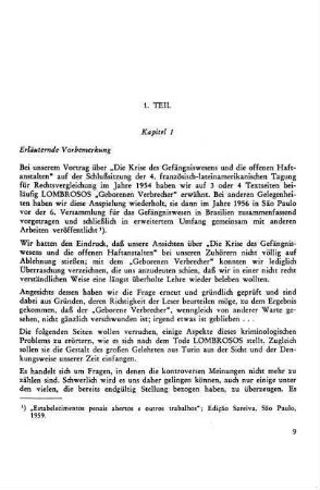 Kap. 1: Erläuternde Vorbemerkung