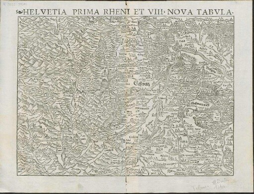 Helvetia Prima Rheni et VIII Nova Tabula