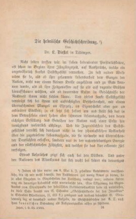 365-385 Die hebräische Geschichtsschreibung