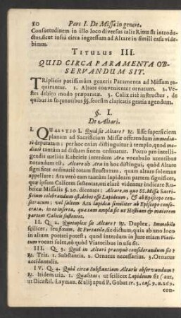 Titulus III.