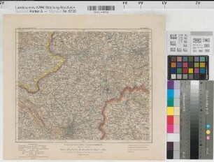 Deutsches Reich Karte des Deutschen Reiches Nr. 308 Bielefeld 1908 1 : 100 000 28 x 34 Kartographische Abteilung der Preußischen Landesaufnahme Benkhausen