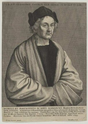 Bildnis des Albrecht Thvrer der Elter