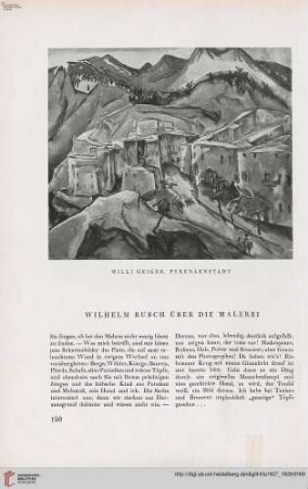 43: Wilhelm Busch über die Malerei