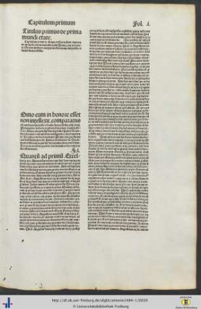 Titulus I. De prima et secunda mundi etate.