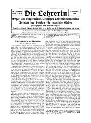 Zeichenunterricht in der Mädchenschule