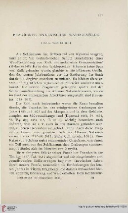 36: Fragmente mykenischer Wandgemälde