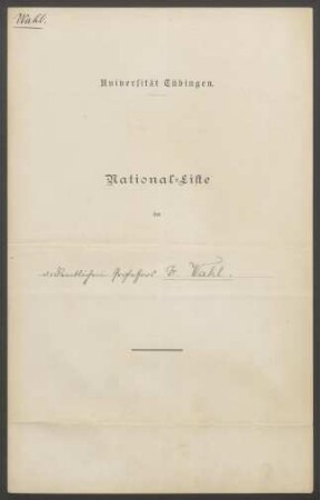Nationalliste